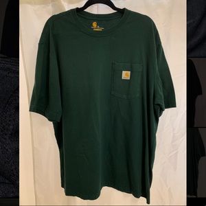 Men’s Green CarHartt T shirt